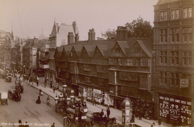 Oude huizen, Staple Inn, Holborn door English Photographer