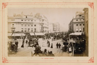 Oxford Street, Regent Circus, Londen door English Photographer