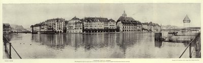 Panoramisch Uitzicht op Luzern door English Photographer