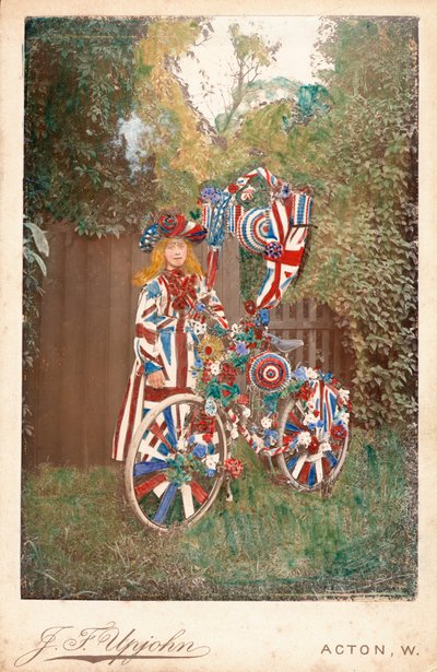 Patriottische fietser door English Photographer