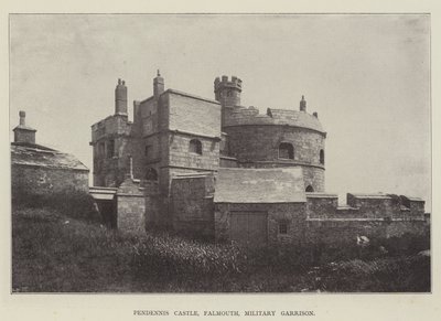 Pendennis Kasteel, Falmouth, Militaire Garnizoen door English Photographer