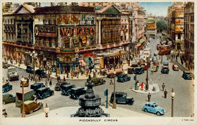 Piccadilly Circus, Londen door English Photographer