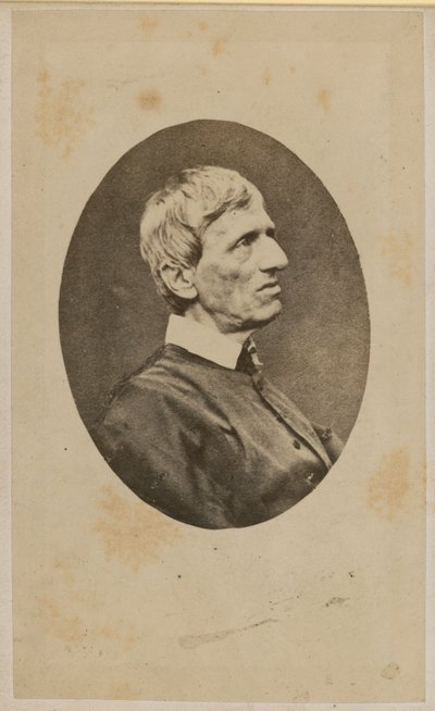Portret van John Henry Newman door English Photographer