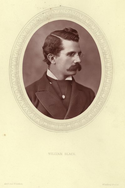 Portret van William Black door English Photographer