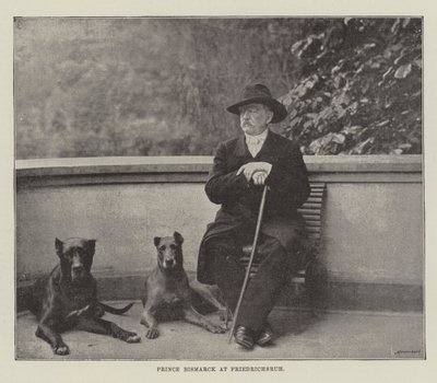 Prins Bismarck in Friedrichsruh door English Photographer