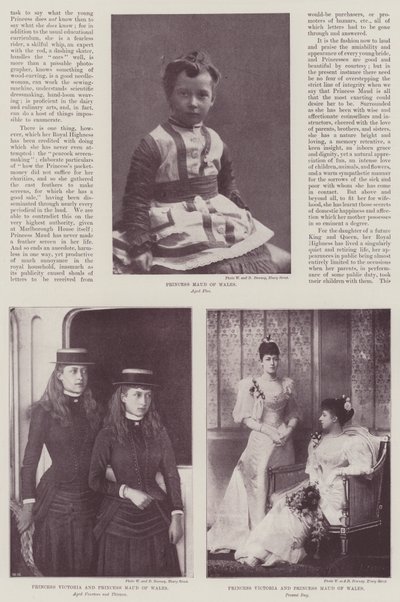 Prinses Maud van Wales door English Photographer