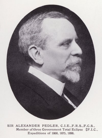 Prominente mannen van Londen: Sir Alexander Pedler door English Photographer