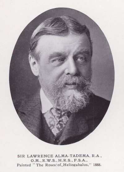 Prominente mannen van Londen: Sir Lawrence Alma-Tadema door English Photographer