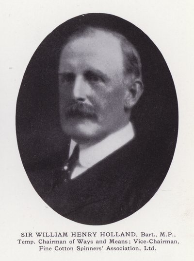 Prominente mannen van Londen: Sir William Henry Holland door English Photographer