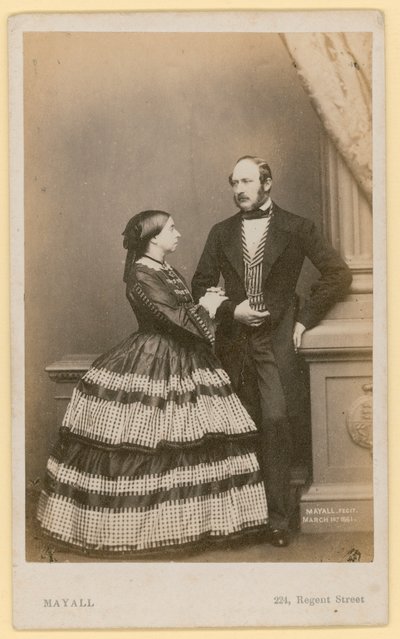 Koningin Victoria en de Prins-Gemaal door English Photographer