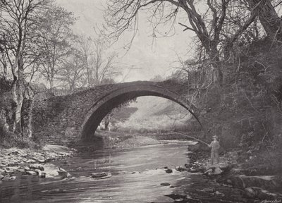 Romeinse Brug, Lanark door English Photographer