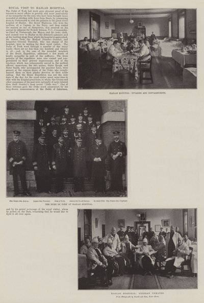 Koninklijk Bezoek aan Haslar Ziekenhuis door English Photographer