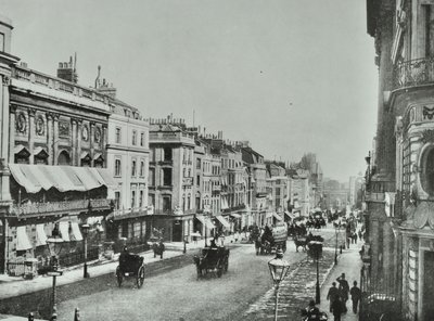 Saint Jamess Street, Westminster: zuidwaarts, 1896 door English Photographer