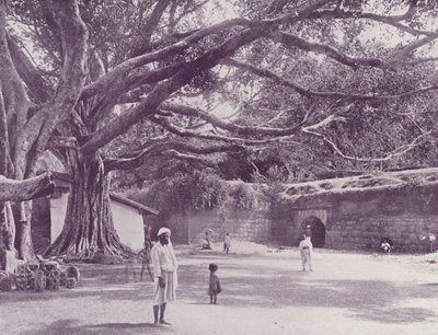 Sally Port Poort, waar Tippoo Sultan werd gedood, Seringapatam door English Photographer