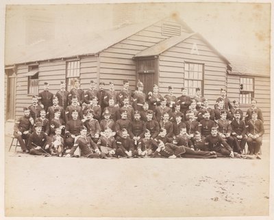 Sergeanten in Colchester door English Photographer