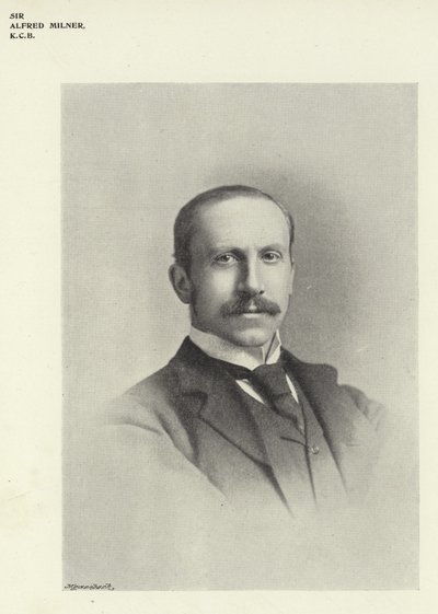 Sir Alfred Milner door English Photographer