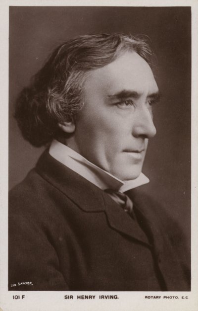 Sir Henry Irving, Engelse toneelacteur door English Photographer