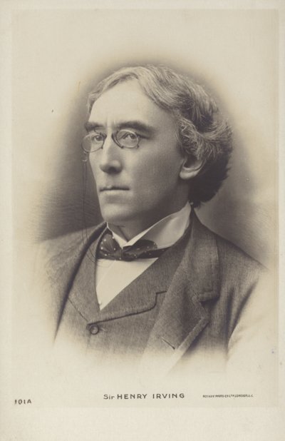 Sir Henry Irving, Engelse toneelacteur door English Photographer