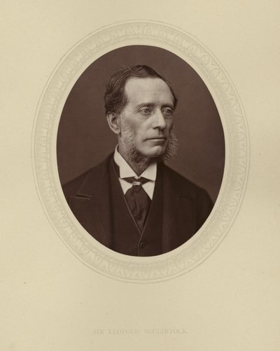 Sir Leopold McClintock door English Photographer