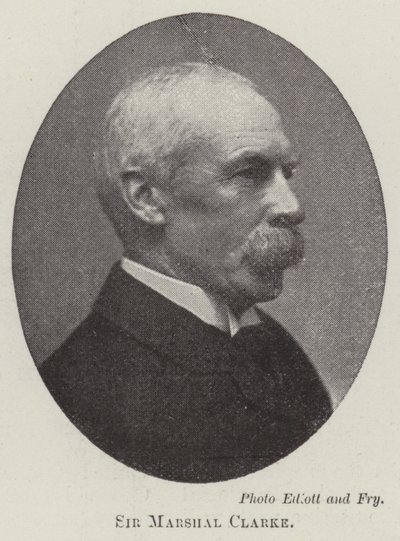 Sir Marshal Clarke door English Photographer