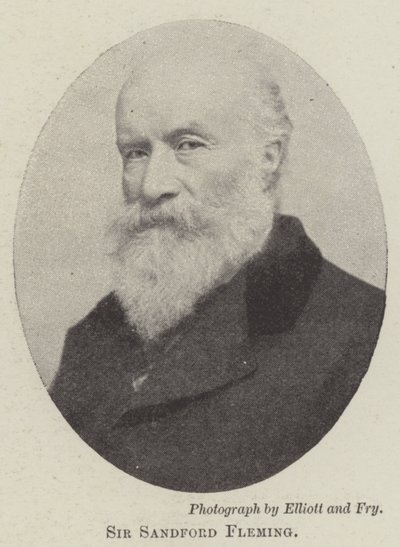 Sir Sandford Fleming door English Photographer