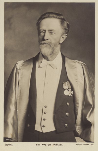 Sir Walter Parratt door English Photographer