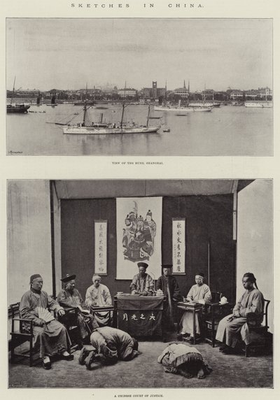 Schetsen in China door English Photographer