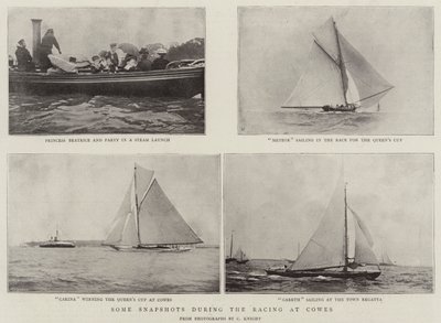 Enkele snapshots tijdens de races in Cowes door English Photographer