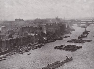 Zuidelijke Oever van de Theems, vanaf de Tower Bridge door English Photographer