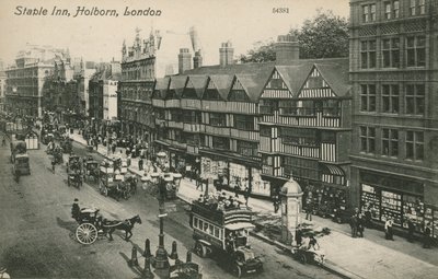 Staple Inn, Holborn, Londen door English Photographer