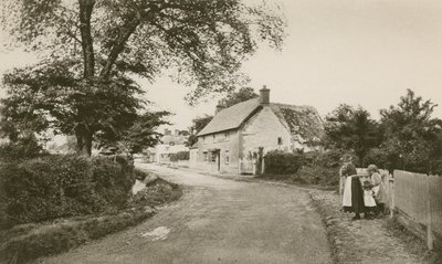 Straat in Uffington door English Photographer