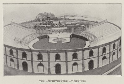 Het Amfitheater in Beziers door English Photographer