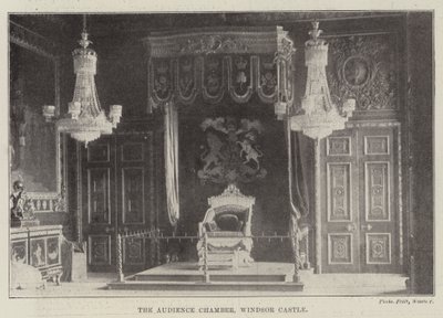 De audiëntiezaal, Windsor Castle door English Photographer