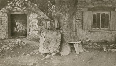 De Blowing Stone, Uffington door English Photographer
