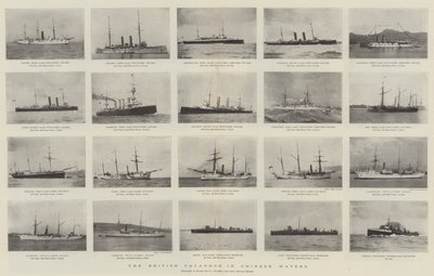 Het Britse eskader in Chinese wateren door English Photographer