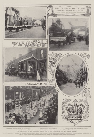 De Viering van de Preston Guild Merchant door English Photographer