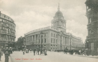 Het Centraal Strafhof, Londen door English Photographer