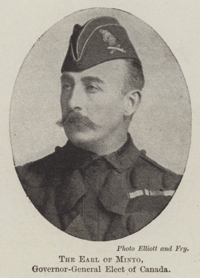 De Graaf van Minto, Aankomend Gouverneur-Generaal van Canada door English Photographer