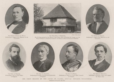 De Eerste Zitting van het Hof van Claims, 17 Juli, Bekende Verzoekers door English Photographer