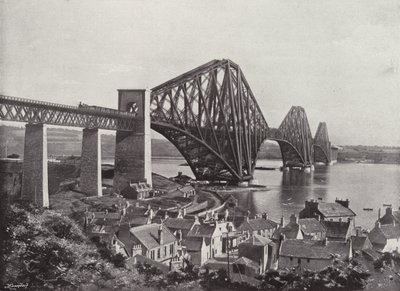 De Forth Brug, vanaf North Queensferry door English Photographer