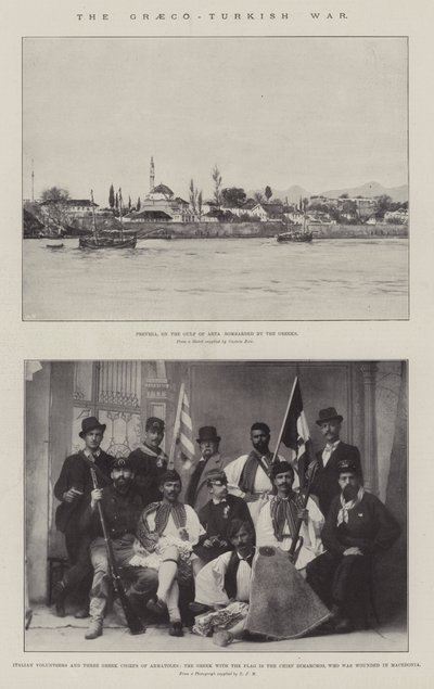 De Grieks-Turkse Oorlog door English Photographer
