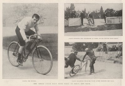 De Grote Fietswedstrijd van Parijs naar Brest en terug door English Photographer