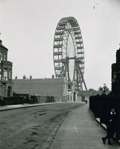 Het Grote Wiel, Earls Court; Londen door English Photographer