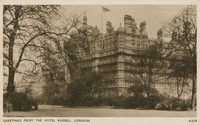 Hotel Russell, Londen door English Photographer