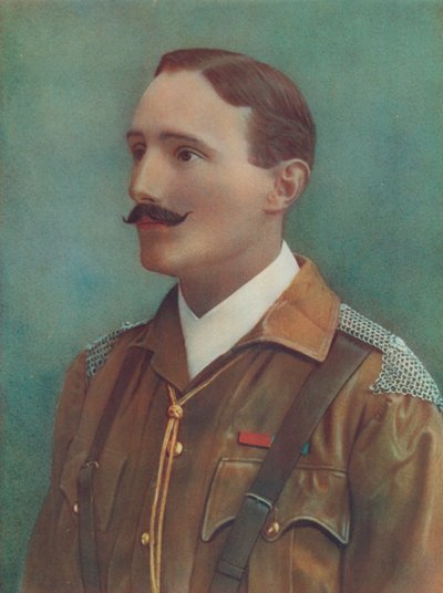 De overleden kapitein de eerwaarde R. H. De Montmorency. Commandant van De Montmorency