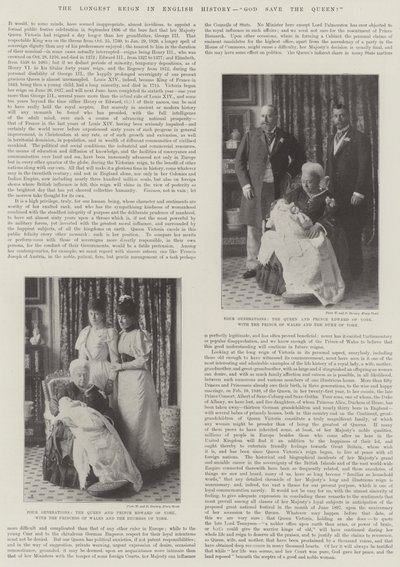 De langste regeerperiode in de Engelse geschiedenis, God Save the Queen! door English Photographer