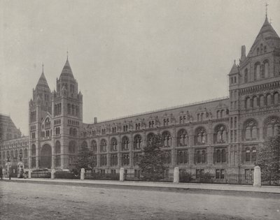 Het Natural History Museum (z/w foto) door English Photographer