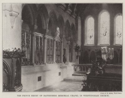 De Prince Henry of Battenberg Memorial Chapel in Whippingham Church door English Photographer