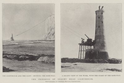 De voortgang van de vuurtoren van Beachy Head door English Photographer