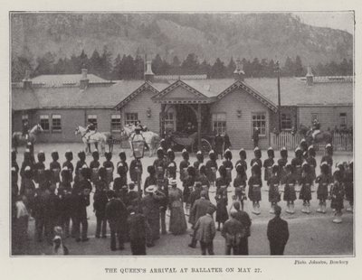 De Aankomst van de Koningin in Ballater op 27 mei door English Photographer